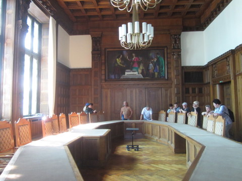 Hier werden Ratssitzungen abgehalten.